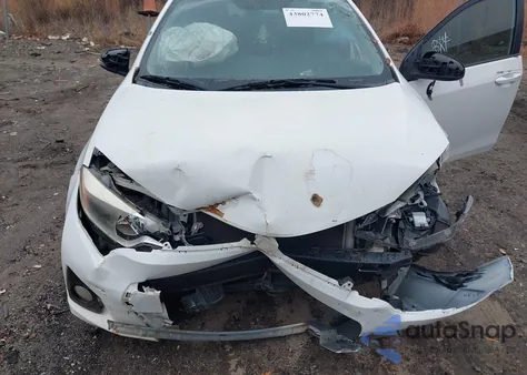 2016 Toyota Corolla S z USA, uszkodzony, nr VIN 5YFBURHE2GP522646